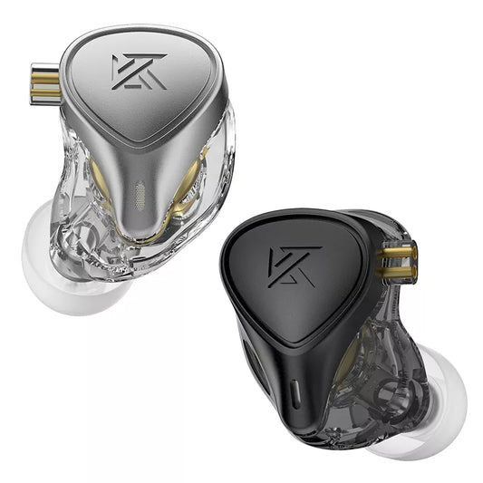 KZ ZEX PRO Auriculares Hibridos 3 drives (Dynamic Drive+ Electrostatic+ High Resolution)