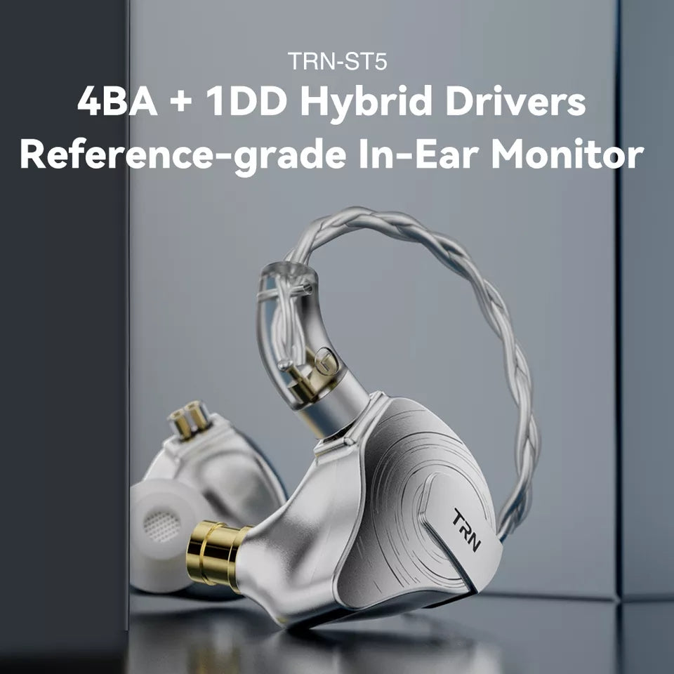 TRN ST-5 Auriculares 4BA + 1 DD