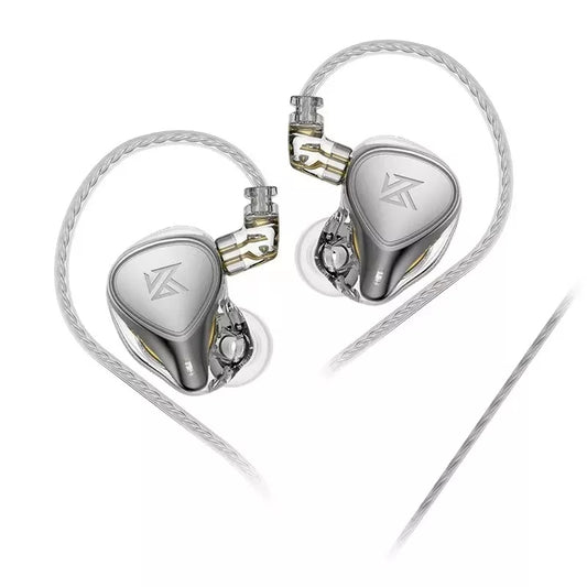 KZ ZEX PRO Auriculares Hibridos 3 drives (Dynamic Drive+ Electrostatic+ High Resolution)